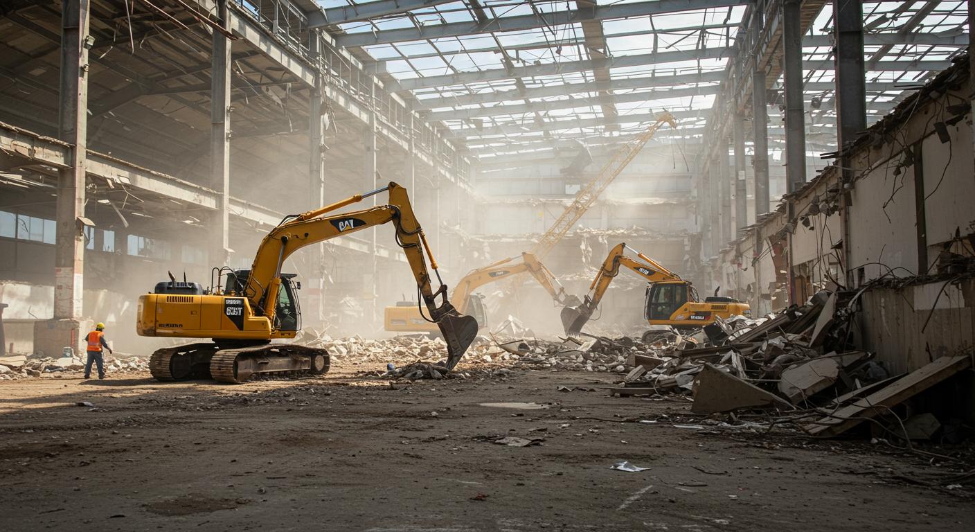 Демонтаж по функциональности здания