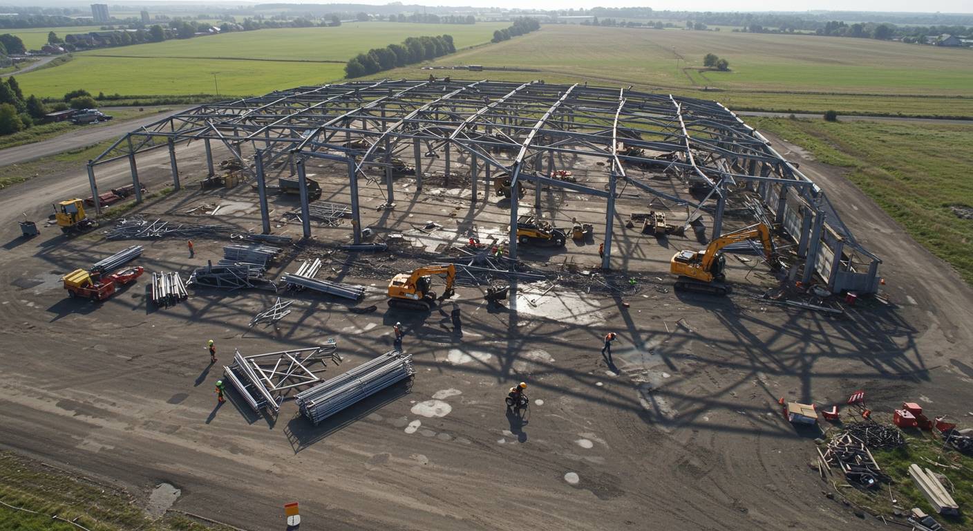 Демонтаж ангаров при продаже участка