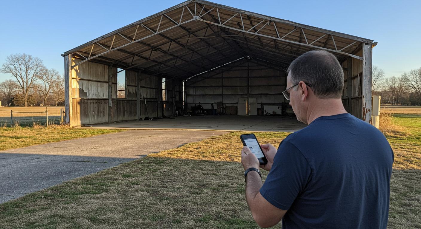 Выбор подрядчика для демонтажа ангара