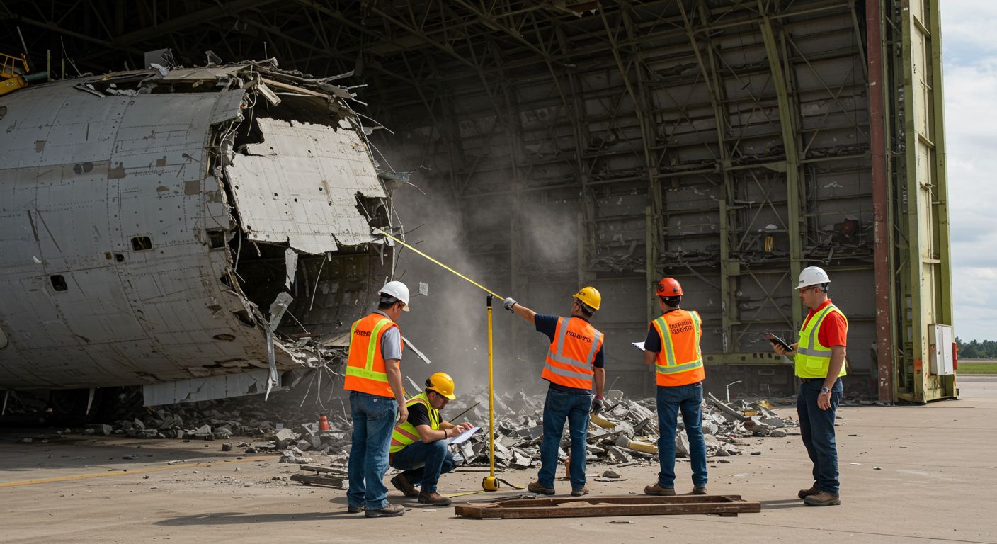 Как оценить риски при демонтаже ангара