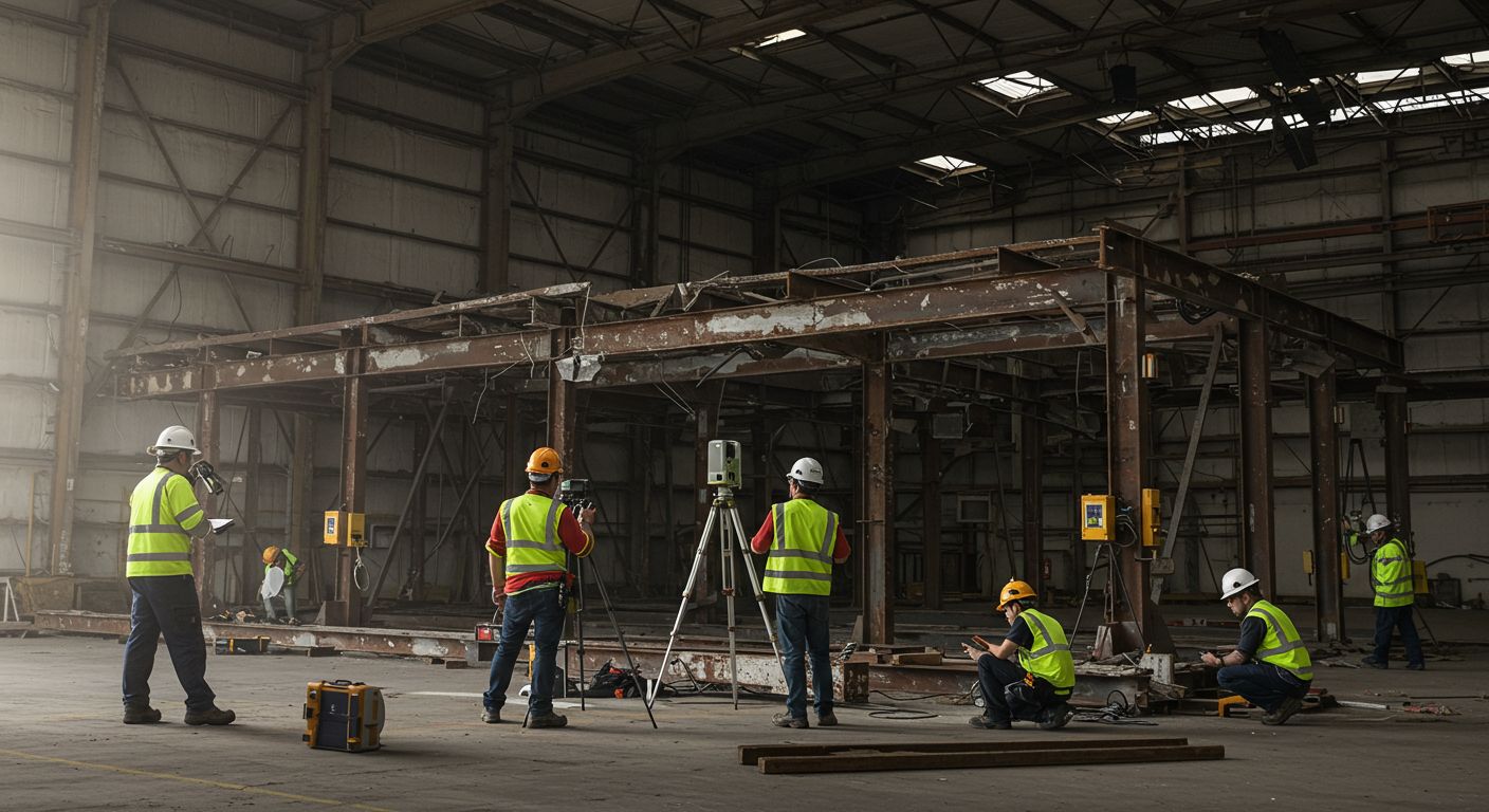 Процесс оценки рисков перед демонтажем Оценка рисков при демонтаже ангара