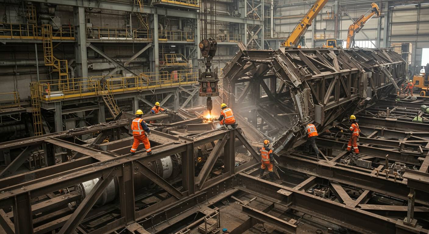 Комплексный демонтаж энергетических сооружений