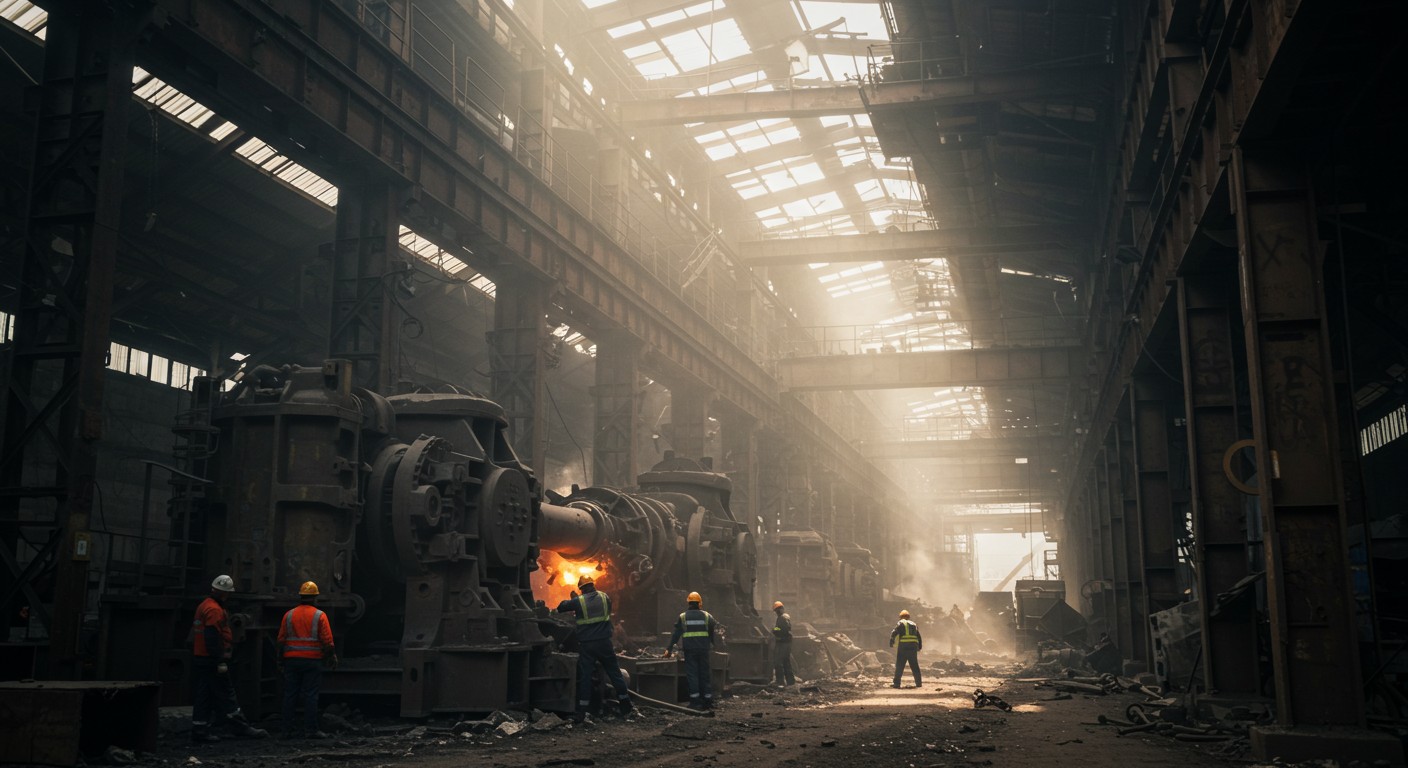 Демонтаж литейного цеха