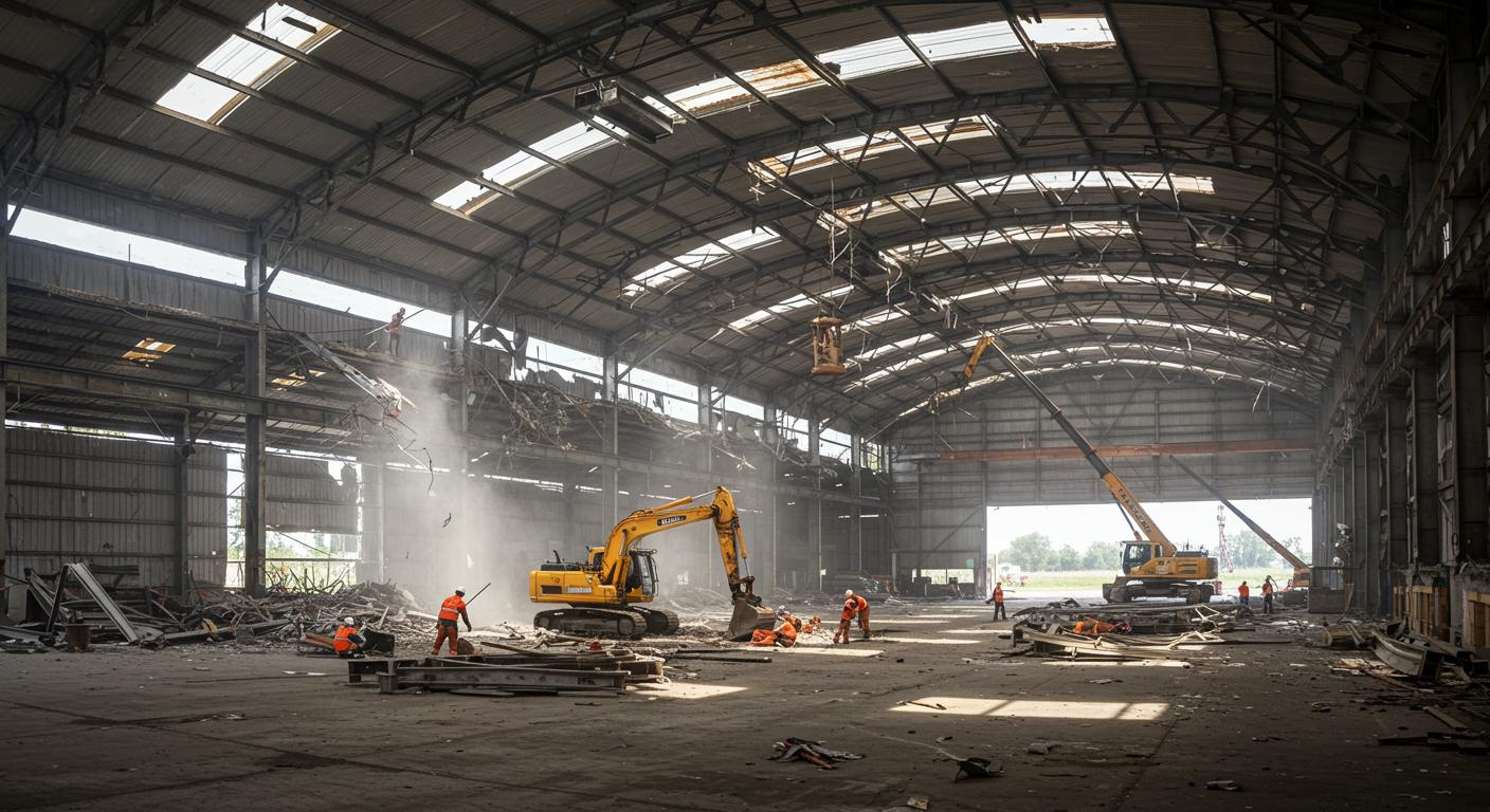 Демонтаж склада