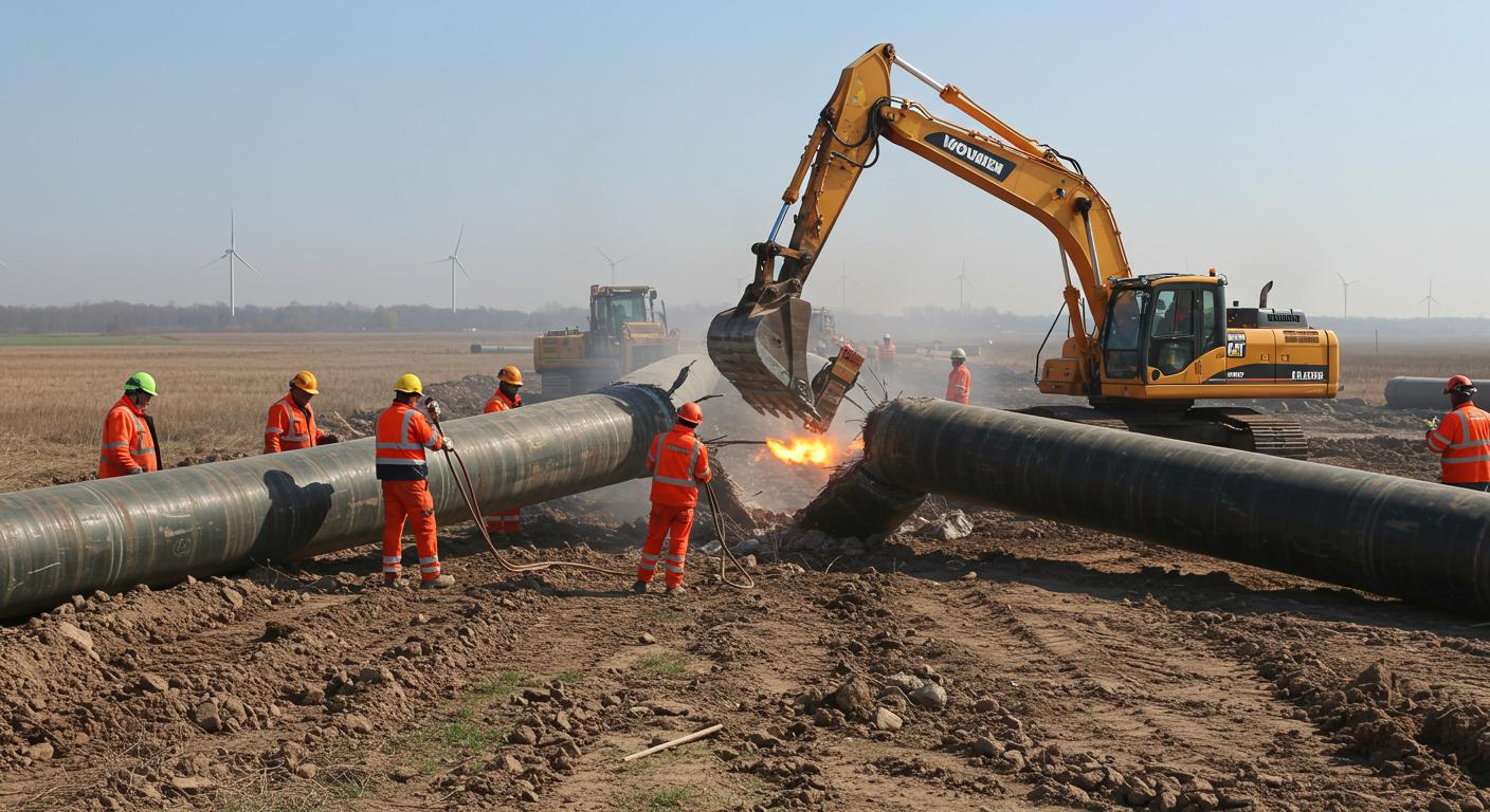 Демонтаж газопроводов