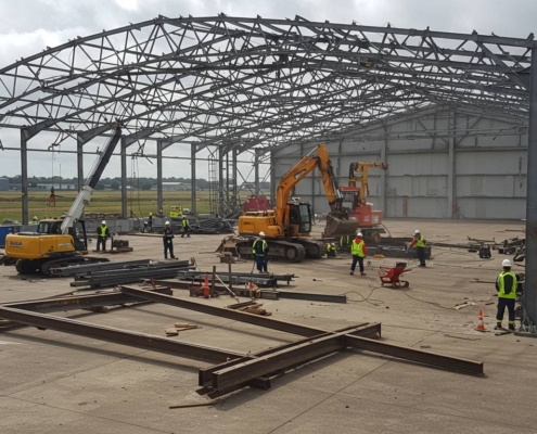 Сроки демонтажа ангарных сооружений