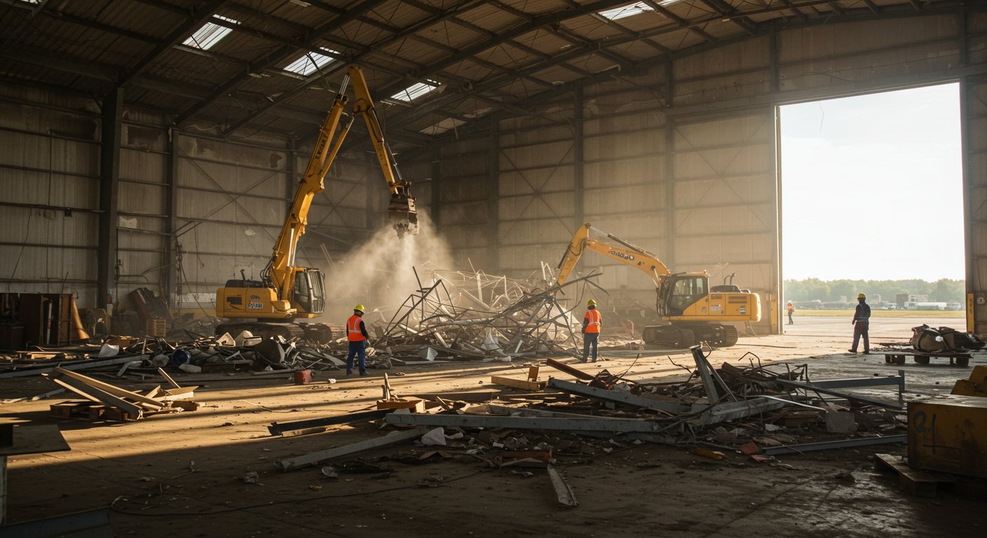 Демонтаж склада