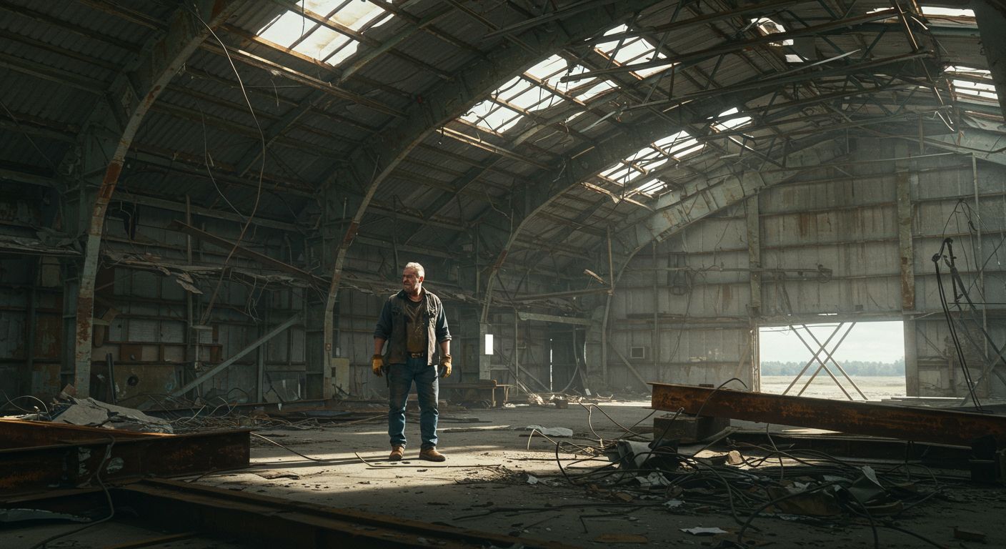 Демонтаж ангара своими силами: риски