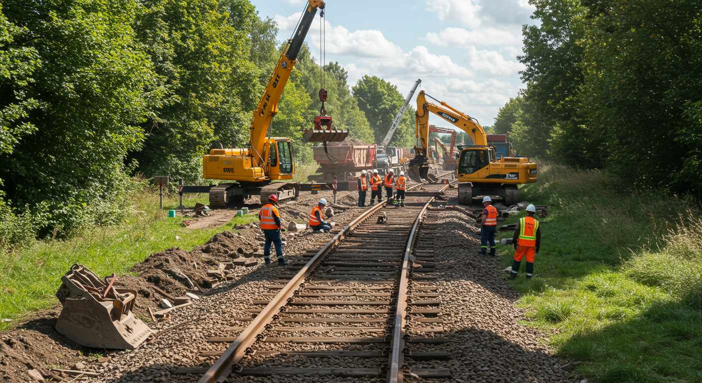 Демонтаж железнодорожных сооружений